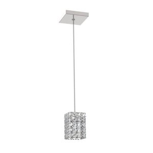 Luminária Pendente De Cristal 7cm Mesa Balcão Quarto Bancada Passa Prato