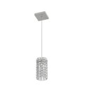 Ver imagem 1 de Luminária Pendente De Cristal 11cm Mesa Balcão Quarto Cabeceira de Cama