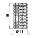 Ver imagem 3 de Luminária Pendente De Cristal 11cm Mesa Balcão Quarto Cabeceira de Cama