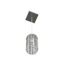 Ver imagem 2 de Luminária Pendente De Cristal 11cm Mesa Balcão Quarto Cabeceira de Cama