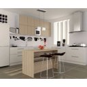 Ver imagem 2 de Luminária Pendente De Cristal 30x12cm Mesa Balcão Quarto Bancada Passa Prato