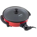Ver imagem 2 de Panela Elétrica Mondial Multifuncional com Grill Redonda Multicook Red 1200w 220v - Pe-28