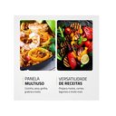Ver imagem 5 de Panela Elétrica Mondial Multifuncional com Grill Redonda Multicook Red 1200w 220v - Pe-28