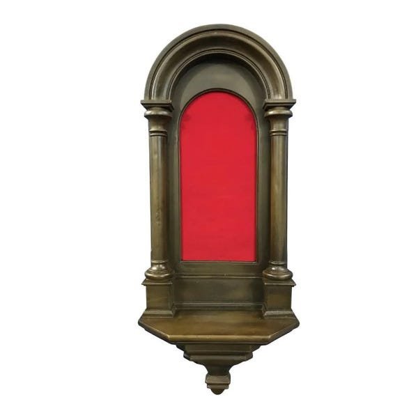 ORATORIO DE PAREDE RESINA PARA IMAGEM DE SANTO - 2