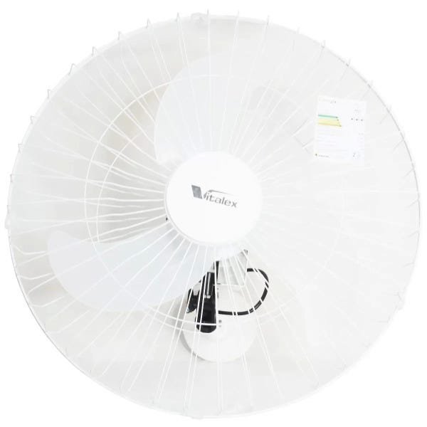 Ventilador Parede 60cm 200W Industrial Turbo Turbão 3 Pás Grade 40 Fios GA  Vitalex Branco - BEST SALE SHOP