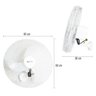 Ventilador Parede 60cm 220V 200W Industrial Turbo Turbão 3 Pás Ga Vitalex Branco - 3