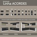 Ver mais imagens de Armário de Cozinha Completa 100% Mdf 270cm Branco/preto Acordes Madesa 06