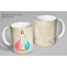 Caneca Personalizada Catolica Porcelana Jesus Misericordioso - 1