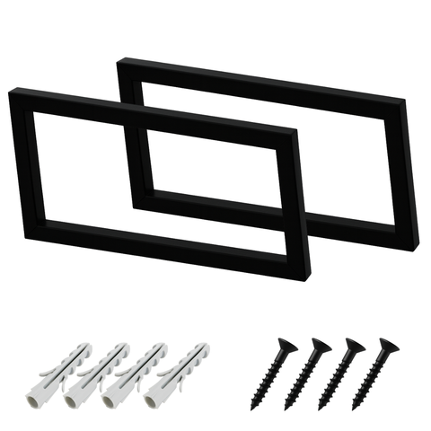 Suporte Prateleira Simples 30cm 2 Peça Estilo Industrial