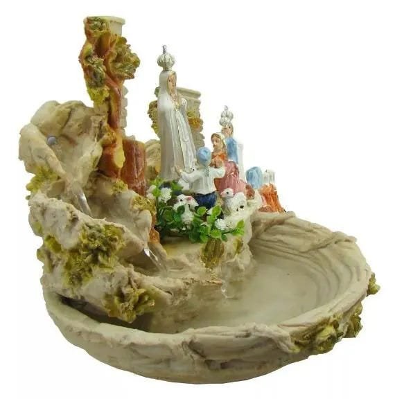 FONTE DE ÁGUA RELIGIOSA - NOSSA SENHORA DE FÁTIMA COM AROMATIZADOR () - 2