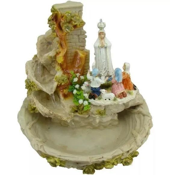 FONTE DE ÁGUA RELIGIOSA - NOSSA SENHORA DE FÁTIMA COM AROMATIZADOR () - 1