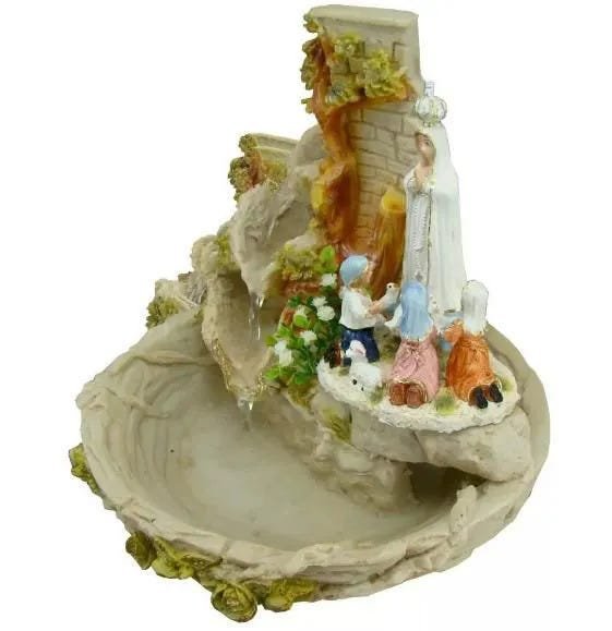 FONTE DE ÁGUA RELIGIOSA - NOSSA SENHORA DE FÁTIMA COM AROMATIZADOR () - 3