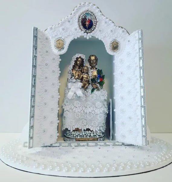 ORATORIO DECORADO EM MDF - 1
