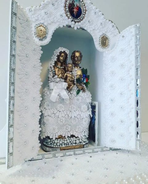 ORATORIO DECORADO EM MDF - 2