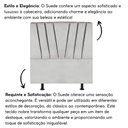 Ver imagem 5 de Cabeceira Solteiro Cama Box Estofada 100 Cm Lile Suede Cinza Claro