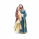 Ver imagem 2 de Kit Imagem da Sagrada Famila + Oratório de Madeira com Vidro Branco
