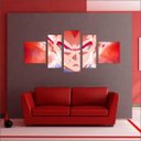 Ver imagem 2 de Quadro Decorativo Dragon Ball Desenho Anime Quartos Salas Interiores Mosaico 5 Peças Com Moldura