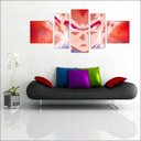 Ver imagem 1 de Quadro Decorativo Dragon Ball Desenho Anime Quartos Salas Interiores Mosaico 5 Peças Com Moldura