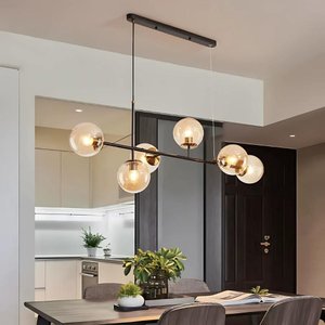 Lustre Pendente Orion Dourado Moderno com 3 Cores de Luz Bivolt