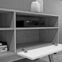 Ver imagem 3 de Rack para Tv até 50 Polegadas 1 Porta Houston Valdemóveis Chocolate/off White