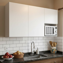 Ver imagem 1 de Armário Aéreo de Cozinha 2 Portas 120cm Branco Mdf Rafaro