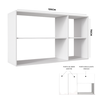 Armário Aéreo de Cozinha 2 Portas 120cm Branco Mdf Rafaro - 6