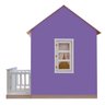 Casinha Infantil com Varanda e Janela 1,60 cm Roxo - 2