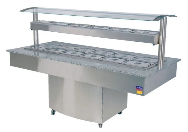 Buffet Premium Quente e Frio 8 Cubas Quente 4 Salada | MadeiraMadeira