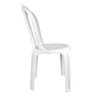 Cadeira Poltrona Bistro Jardim Varanda Cor Branca até 182kg - 2