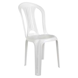 Cadeira Poltrona Bistro Jardim Varanda Cor Branca até 182kg - 1