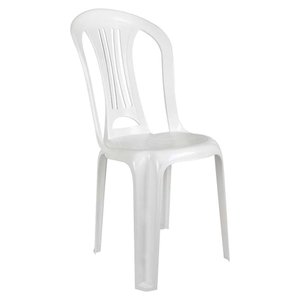 Cadeira Poltrona Bistro Jardim Varanda Cor Branca até 182kg