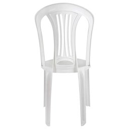 Cadeira Poltrona Bistro Jardim Varanda Cor Branca até 182kg - 3