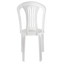 Ver imagem 3 de Cadeira Poltrona Bistro Jardim Varanda Cor Branca até 182kg