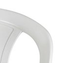 Ver imagem 4 de Cadeira Poltrona Bistro Jardim Varanda Cor Branca até 182kg