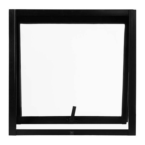 Janela de Alumínio Preto Vitro Máximo Ar CMC Classic - 1.00 (L) X 0.80 (A)