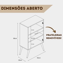 Organizador Multiuso Armário, Sapateira, para Todo Lar- Off - 3