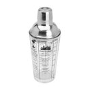 Ver imagem 1 de Coqueteleira de Vidro C/Tampa Aço Inox Coimbra 420ml Lyor
