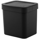 Ver imagem 7 de Kit Pia Cozinha Escorredor Pratos Lixeira 2,5l Porta Detergente Preto