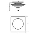 Ver imagem 4 de Grelha Quadrada 304 Grelhas Meber Metais Dourado