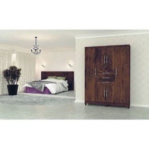 Guarda-Roupa Casal Taurus 6 Portas 3 Gavetas Vila Rica