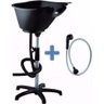 Lavatório Portátil para Cabelo com Ducha, Preto - Dompel - 2