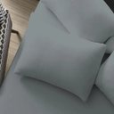 Ver imagem 2 de Lençol Avulso Portallar King Malha Liso Linha Casa Palha