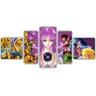 Quadro Decorativo Cavaleiros Dos Zodiaco Anime Desenho Salas Decorações Interiores Com Moldura - 2