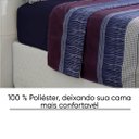 Ver imagem 5 de Jogo Lençol Estampado Microfibra Cama Queen Logan