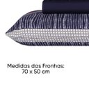 Ver imagem 4 de Jogo Lençol Estampado Microfibra Cama Queen Logan