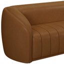 Ver imagem 3 de Sofá Living Decorativo 3 Lugares 292cm Meris M22 Sintético Caramelo - Mpozenato