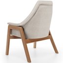 Ver imagem 7 de Poltrona Decorativa para Sala de Estar Sakura L02 Linho Cru - Lyam Decor