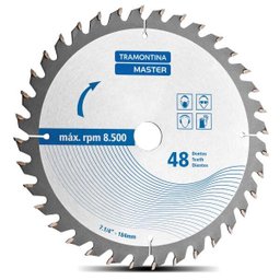 Disco de Corte para Serra Circular 7.1/4 Pol 48 Dentes - 1