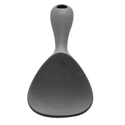 Colher de Arroz de Silicone Preta 22cm - Lyor - 3