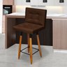 Banqueta Grace Para Cozinha Gourmet Ou Balcão Área Gourmet Pés Palito Corino - 1